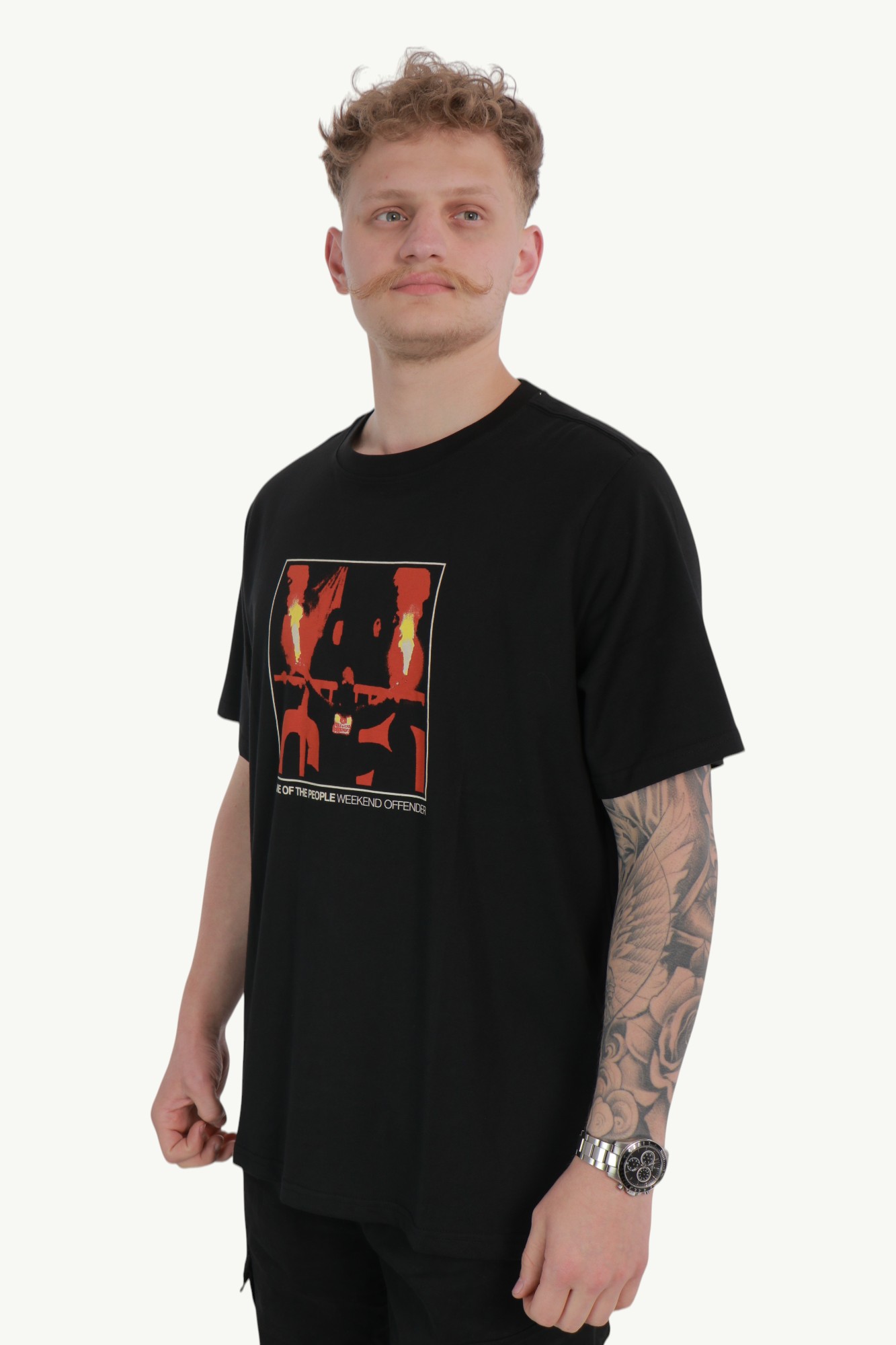 weekend-offender-the-people-graphic-t-shirt-black-2 Weekend Offender The People Graphic T-Shirt Black - PT1B19-BLACK