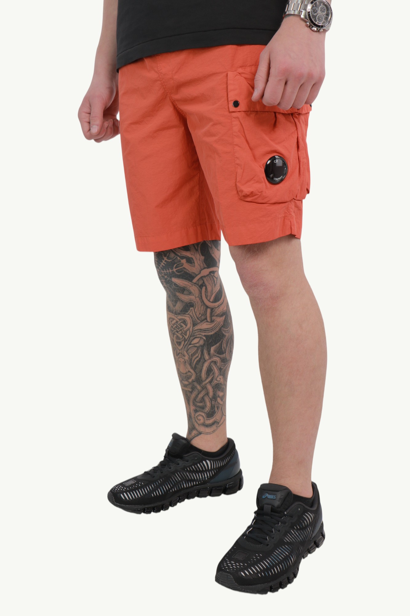 cp-company-beachwear-boxer-flatt-nylon-shorts-orange-14cmbw217a005991g439-1 C.P. Company Beachwear Boxer Flatt Nylon Shorts Orange - 14CMBW217A-005991G-439