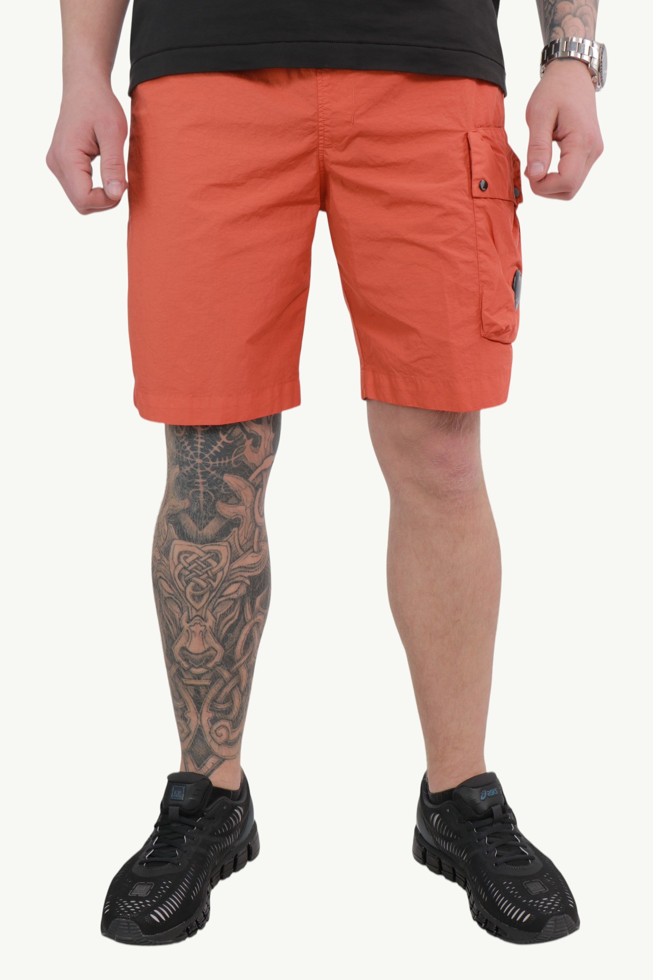cp-company-beachwear-boxer-flatt-nylon-shorts-orange-14cmbw217a005991g439-2 C.P. Company Beachwear Boxer Flatt Nylon Shorts Orange - 14CMBW217A-005991G-439