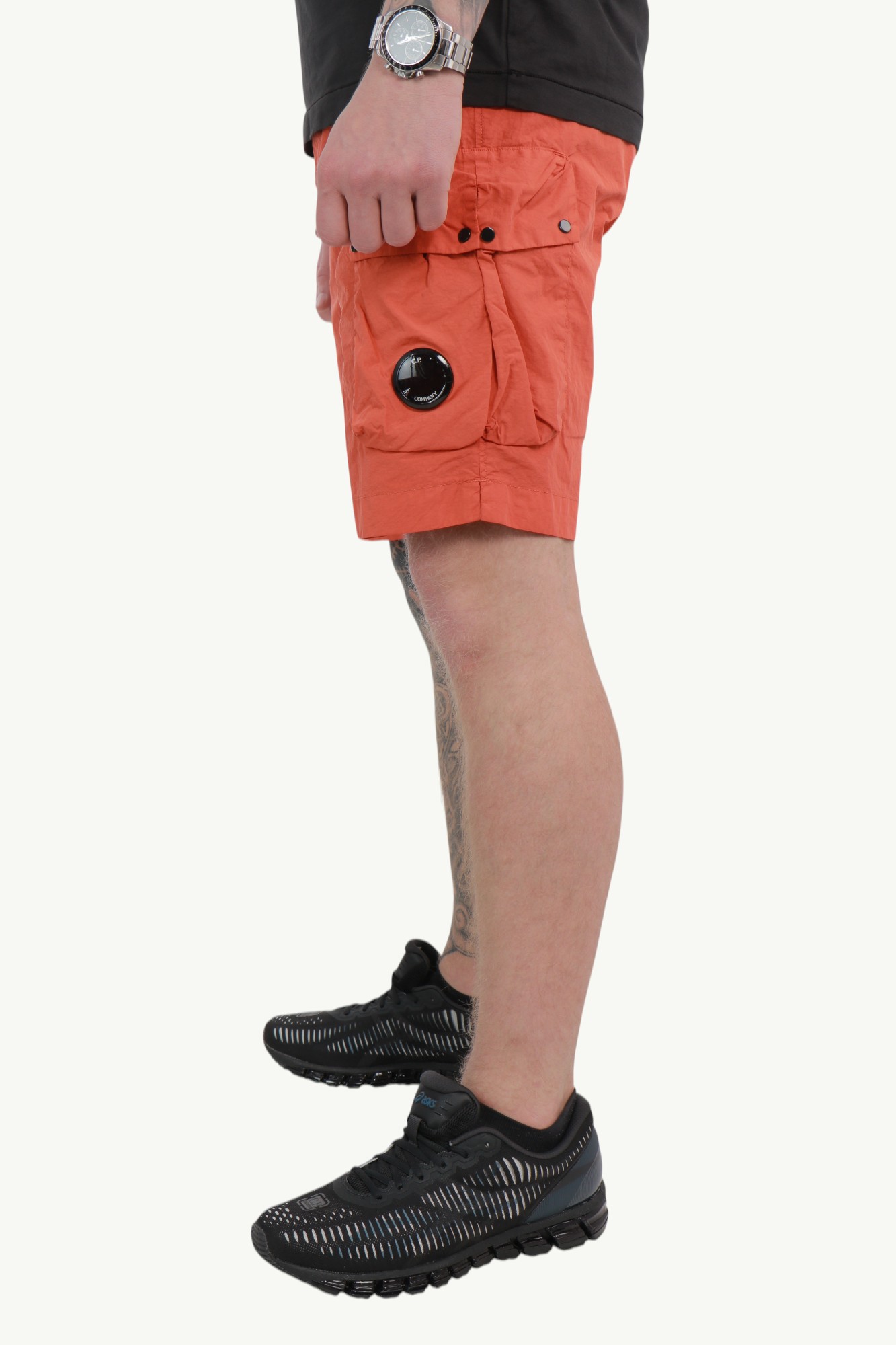 cp-company-beachwear-boxer-flatt-nylon-shorts-orange-14cmbw217a005991g439-3 C.P. Company Beachwear Boxer Flatt Nylon Shorts Orange - 14CMBW217A-005991G-439
