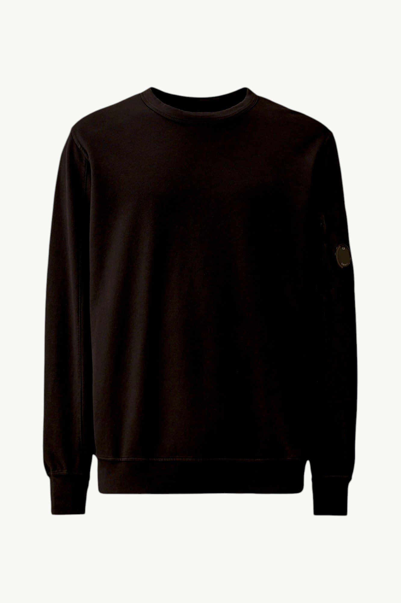 C.P. Company Light Crewneck Sweatshirt Black - RCCMSS711-A002246G-999