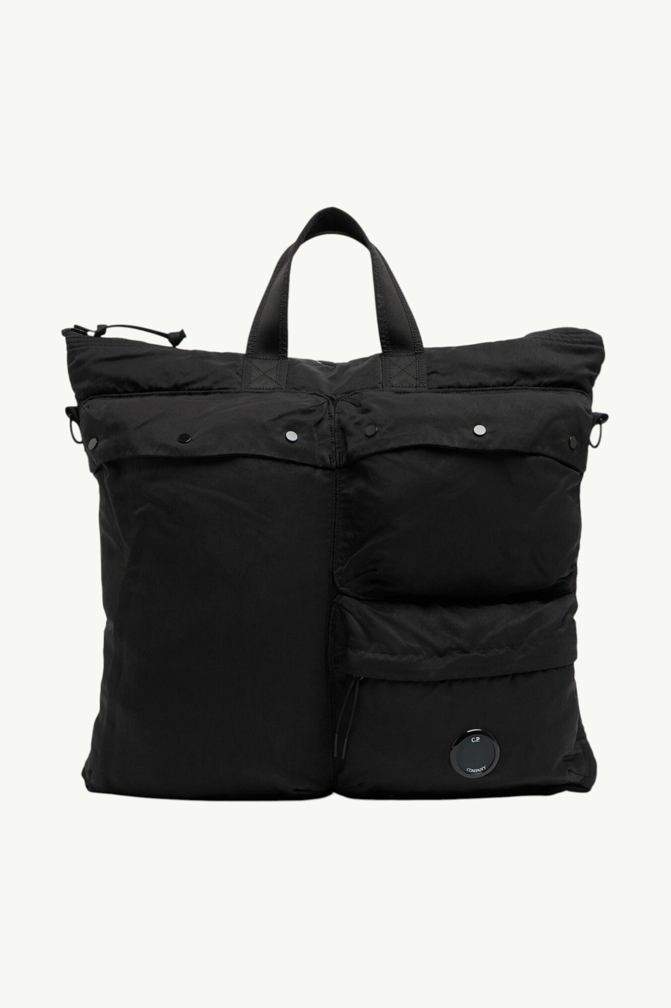 C.P. Company Nylon B Tote Bag Black - 20CMAC042-A005269G-999