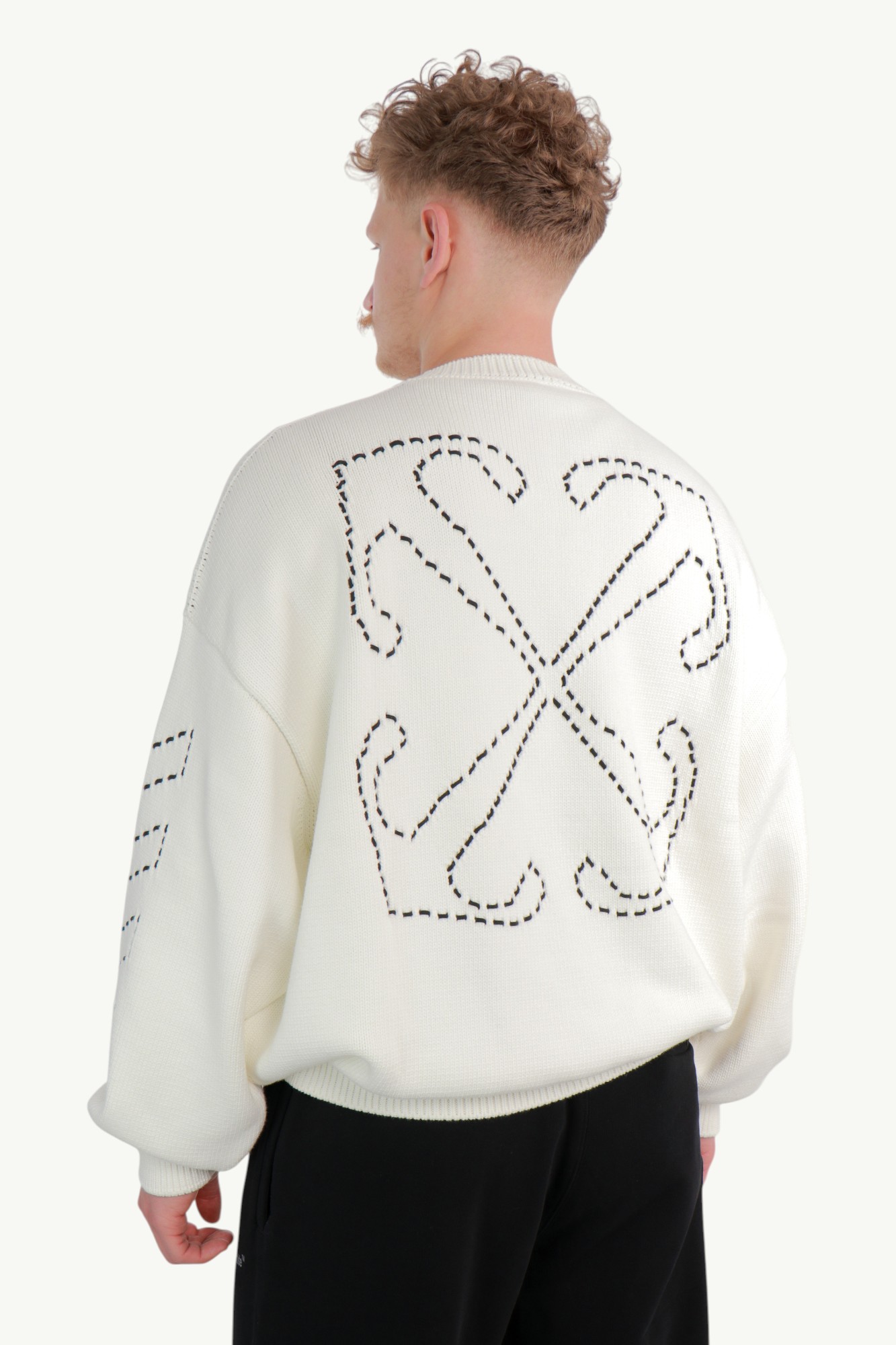 off-white-stitch-arr-diags-knit-crew-white-omhe191c99kni0016110-4 Off-White Stitch Arr Diags Knit Crew White OMHE191C99KNI0016110