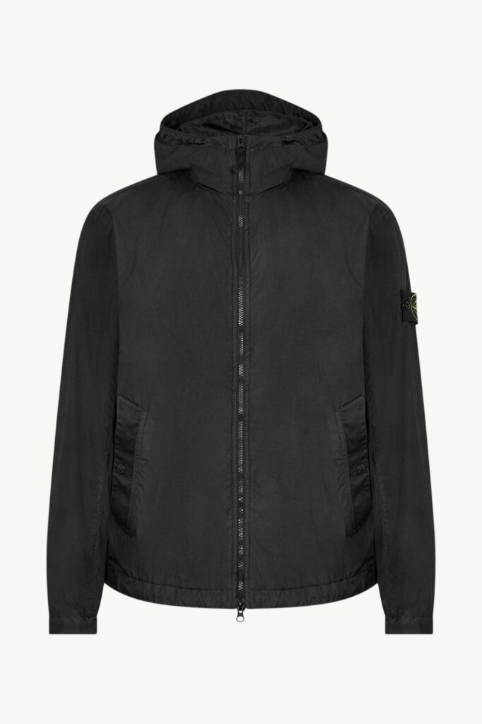 Stone Island Crinkle Reps Nylon Jacket Black – L1S154100001-S0A23-V0029