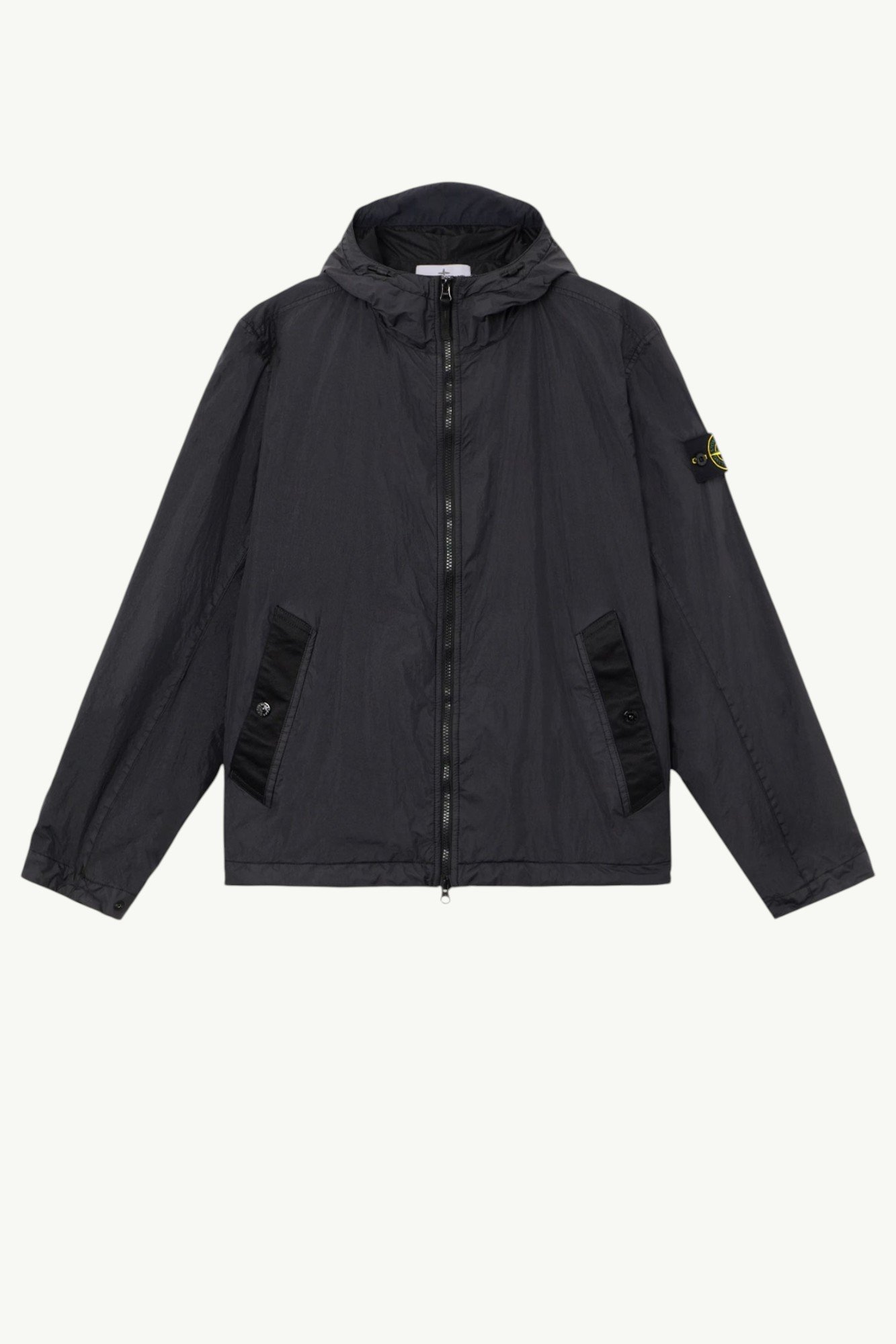 Stone Island Crinkle Reps Nylon Jacket Black L1S154100001-S0A23-V0029