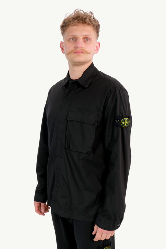 Куртка Овершот Stone Island Stretch Cotton Tela 'Paracadute