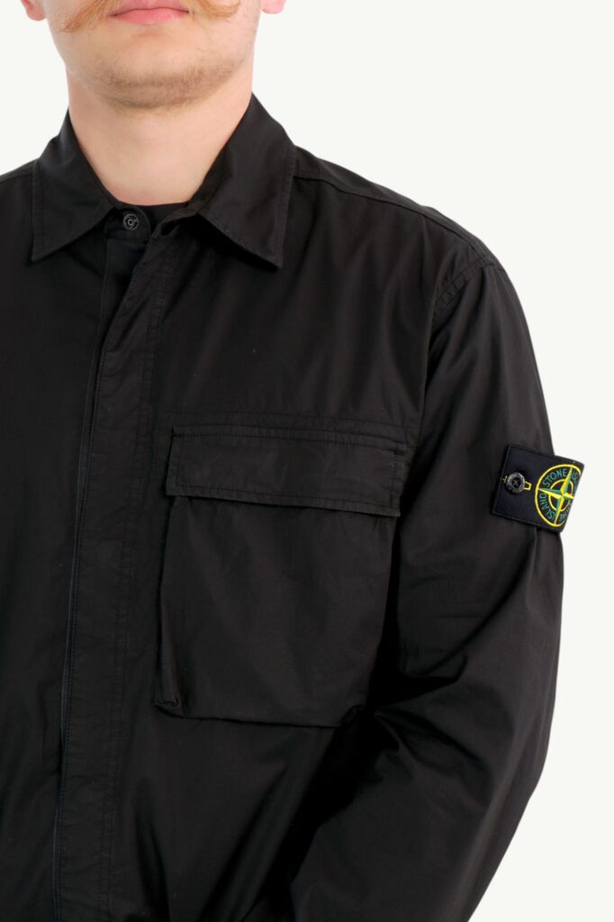 Куртка Овершот Stone Island Stretch Cotton Tela 'Paracadute