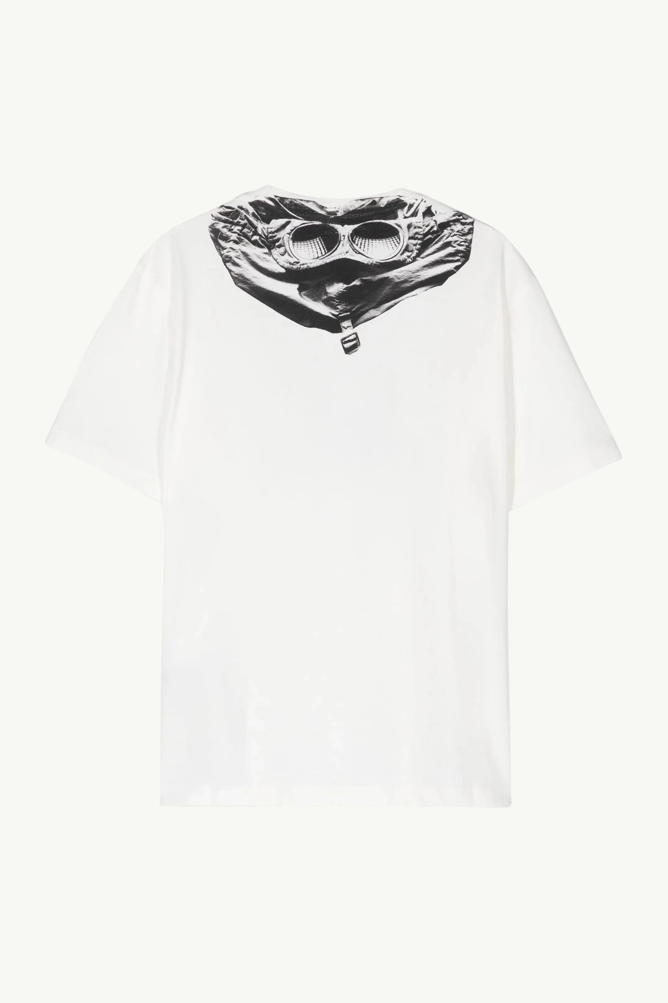 C.P. Company 30/1 Jersey Short Sleeve Goggle T-Shirt White 16CMTS044A-005100W-103