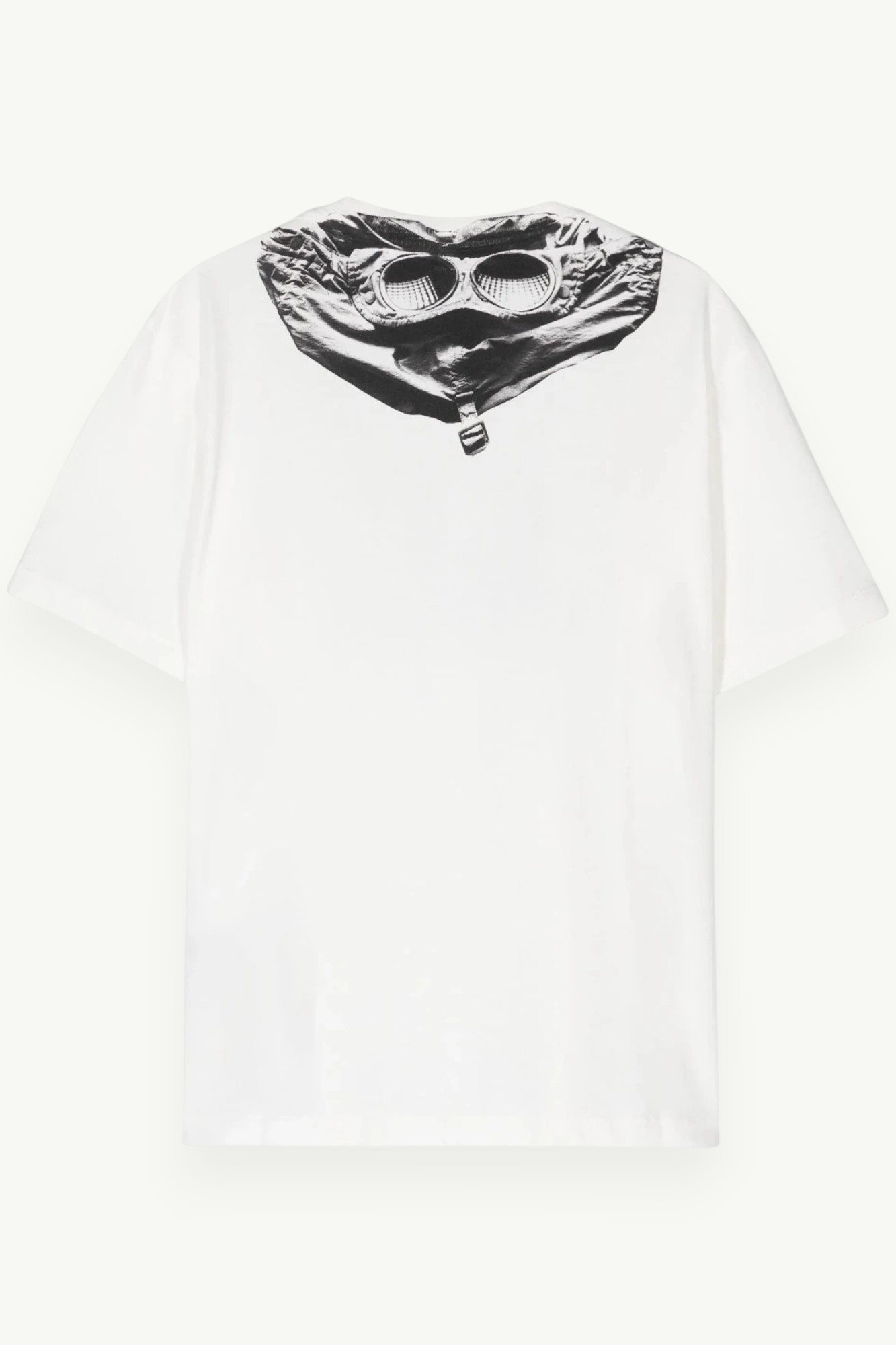 C.P. Company 30/1 Jersey Short Sleeve Goggle T-Shirt White - 16CMTS044A-005100W-103