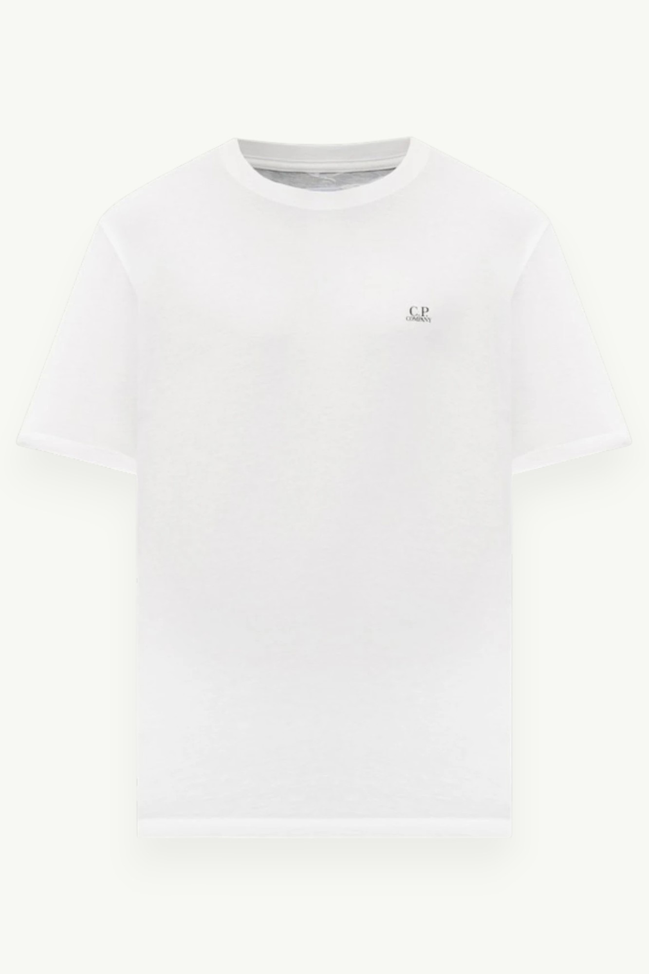 C.P. Company 30/1 Jersey Short Sleeve Goggle T-Shirt White - 16CMTS044A-005100W-103