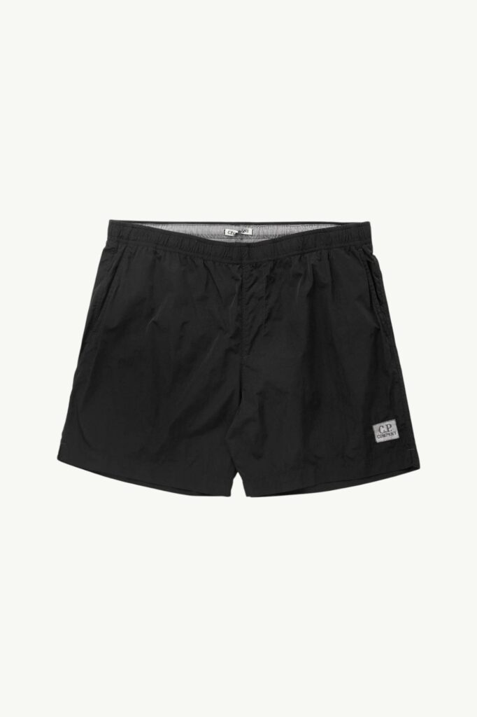 C.P. Company Eco-Chrome R Swim Shorts Black 14CMBW005A-006369G-999