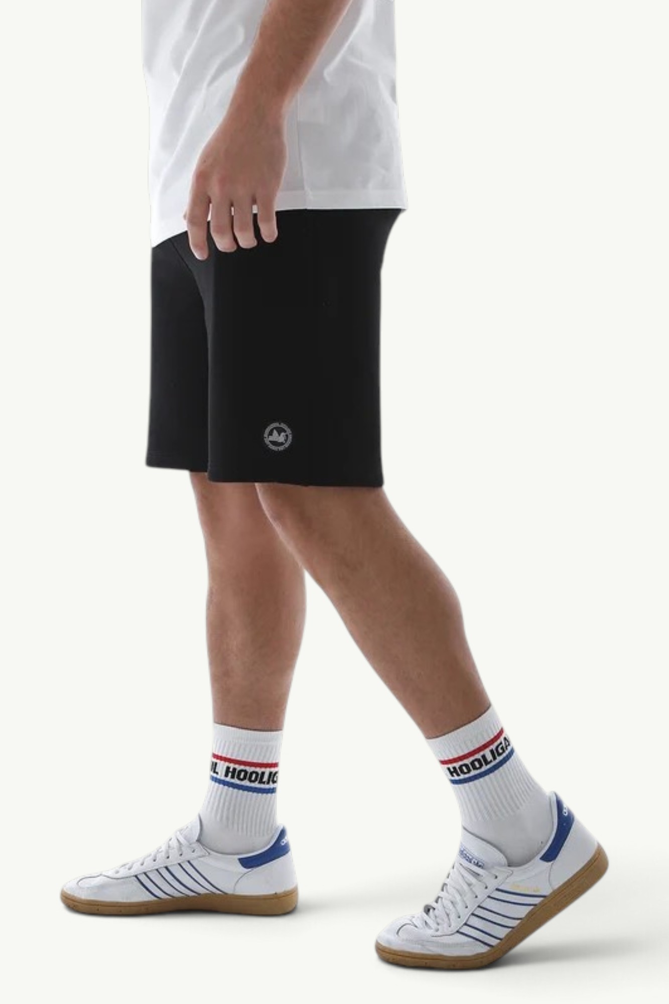 Peaceful Hooligan Athletic Sweat Shorts Black