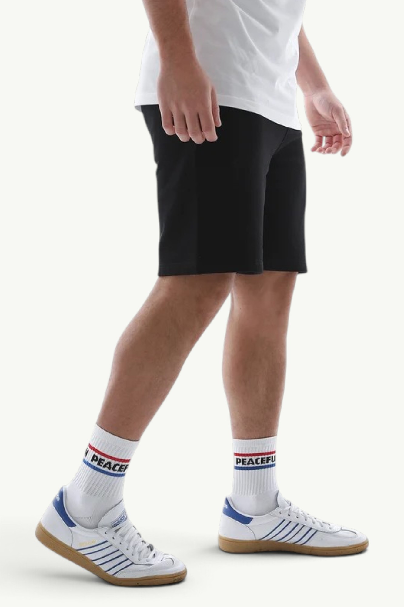 Peaceful Hooligan Athletic Sweat Shorts Black