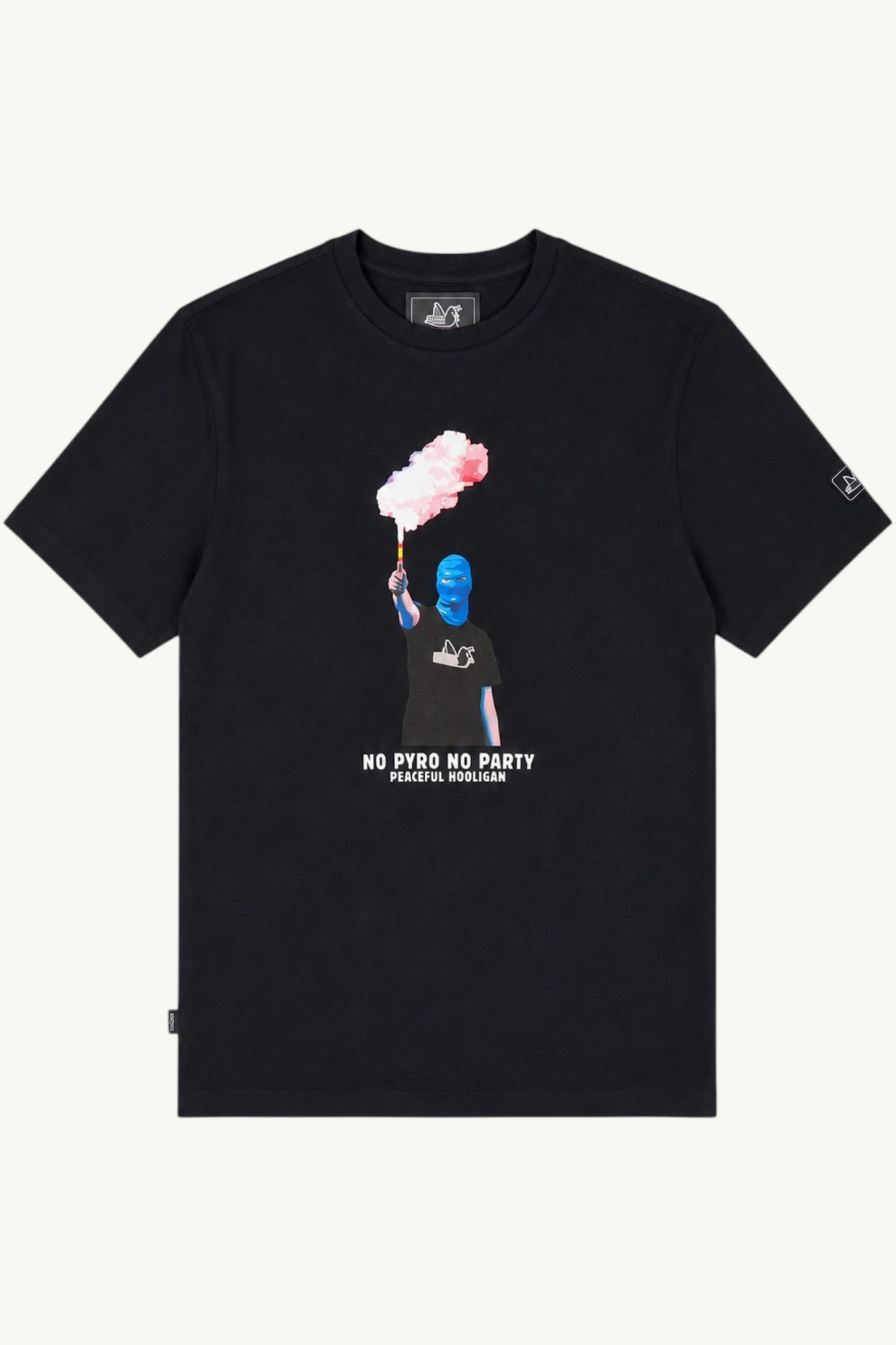 Peaceful Hooligan No Pyro No Party Navy