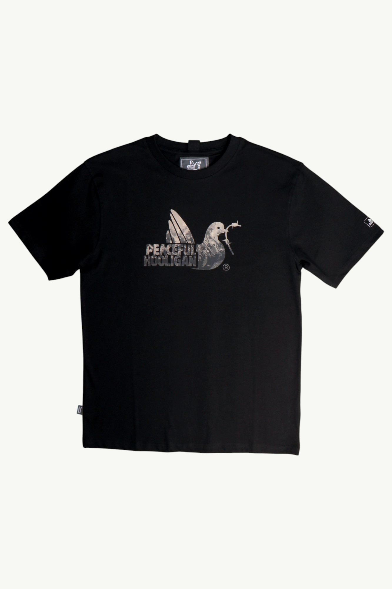 peaceful-hooligan-pyro-dove-t-shirt-black-1 Peaceful Hooligan Pyro Dove T-Shirt Black
