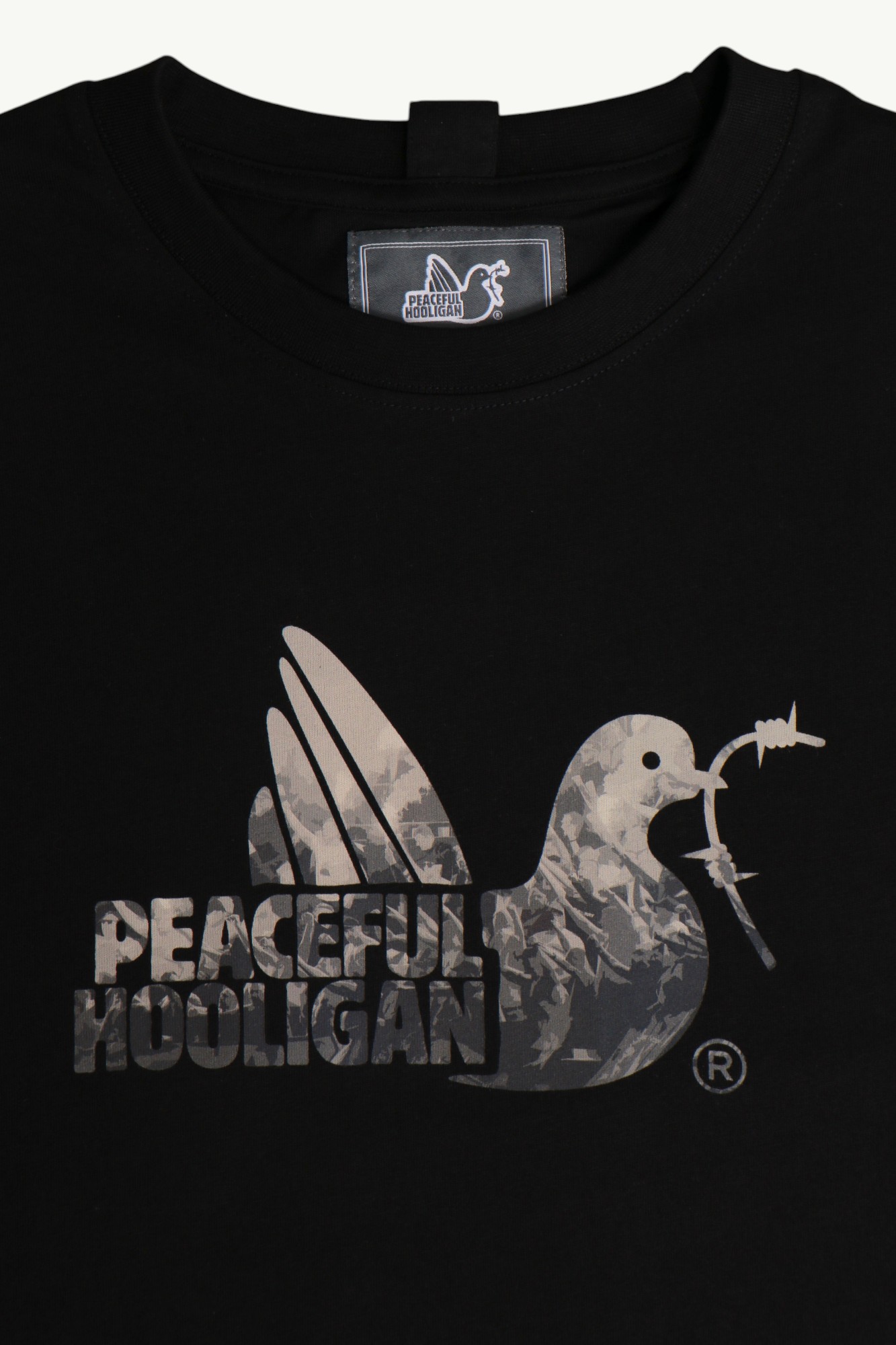peaceful-hooligan-pyro-dove-t-shirt-black-2 Peaceful Hooligan Pyro Dove T-Shirt Black