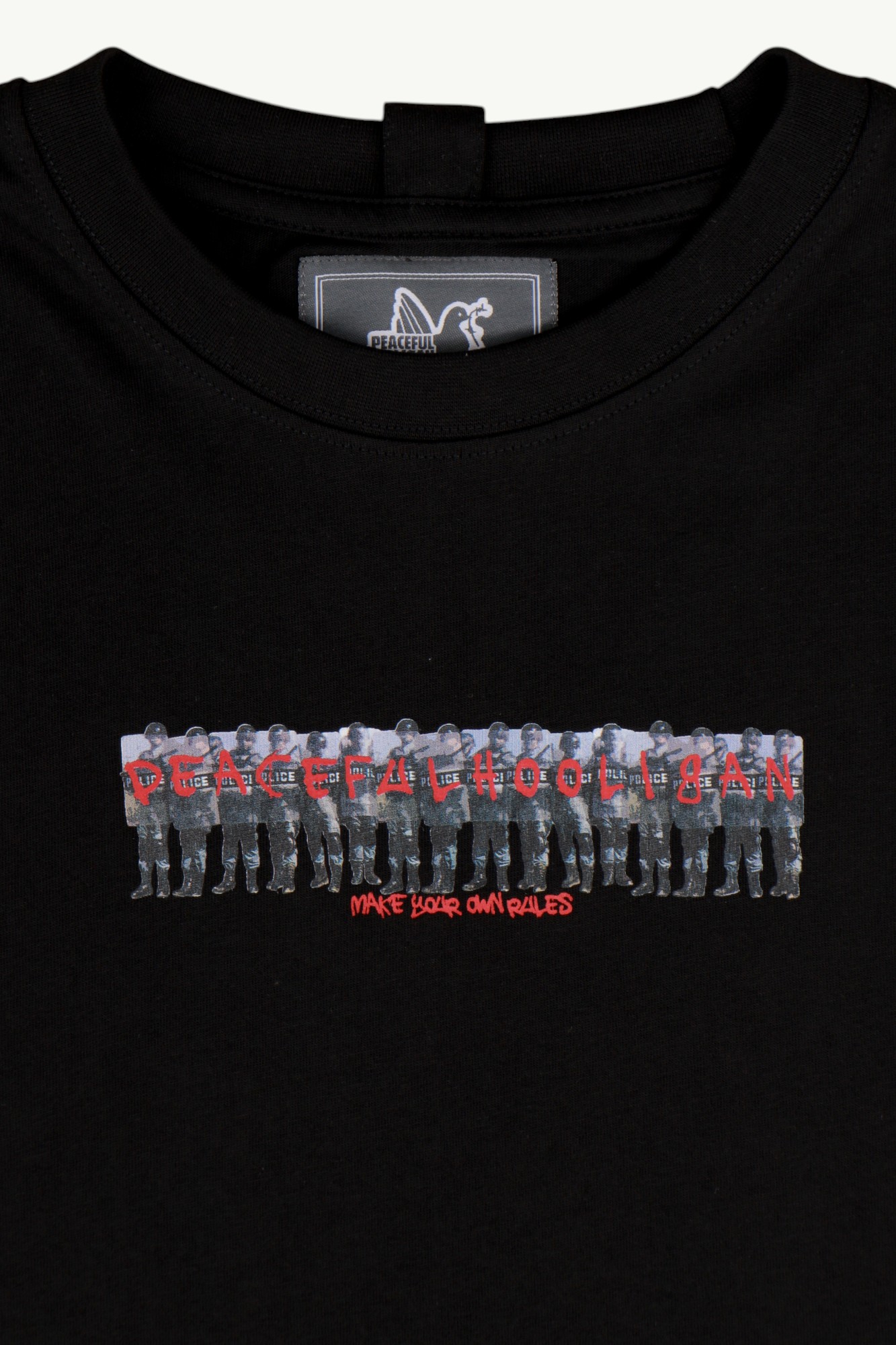 peaceful-hooligan-riot-t-shirt-black-2 Peaceful Hooligan Riot T-Shirt Black