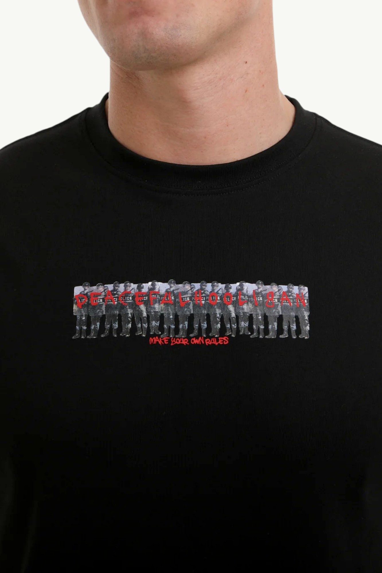 peaceful-hooligan-riot-t-shirt-black-4 Peaceful Hooligan Riot T-Shirt Black