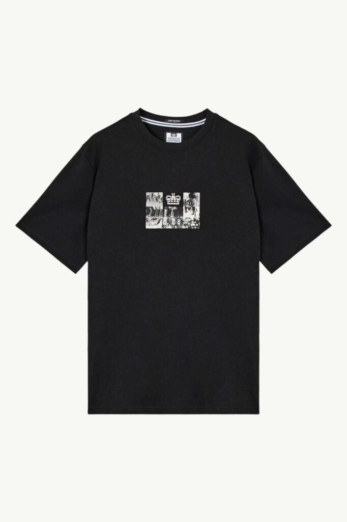 Weekend Offender Albion Graphic T-Shirt Black PT1B25-BLACK
