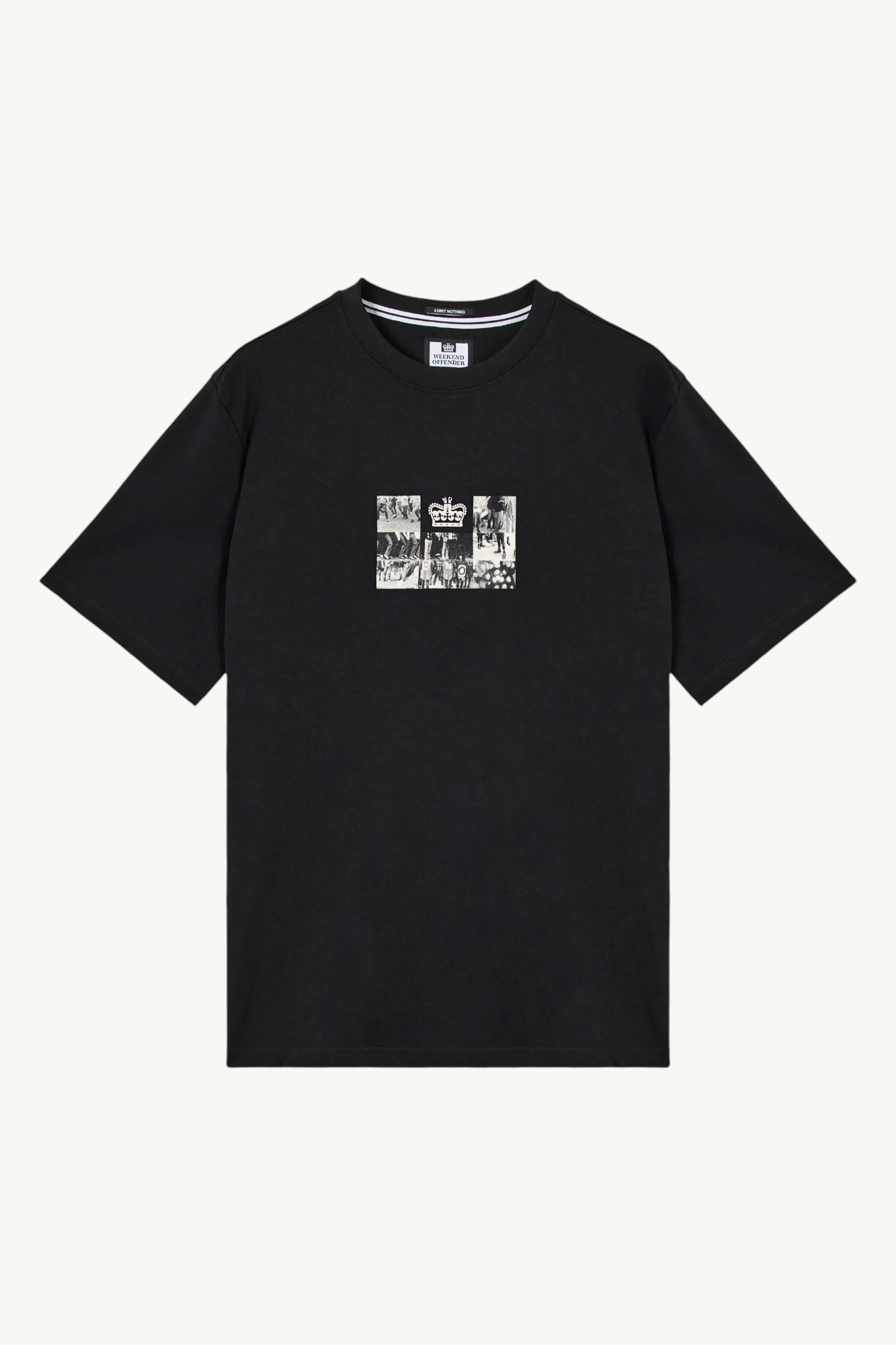 Weekend Offender Albion Graphic T-Shirt Black PT1B25-BLACK
