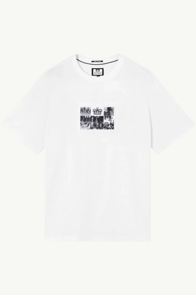 Weekend Offender Albion Graphic T-Shirt White - PT1B25-WHITE