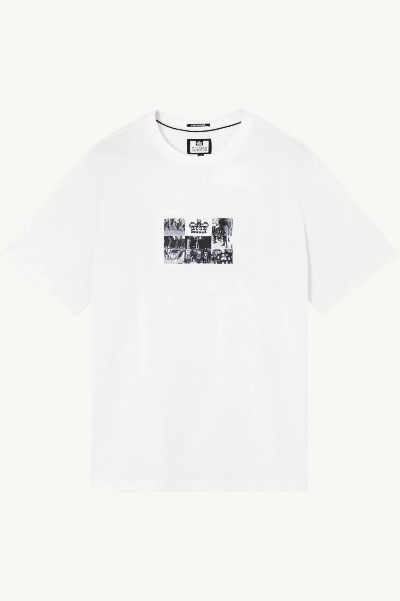 Weekend Offender Albion Graphic T-Shirt White - PT1B25-WHITE