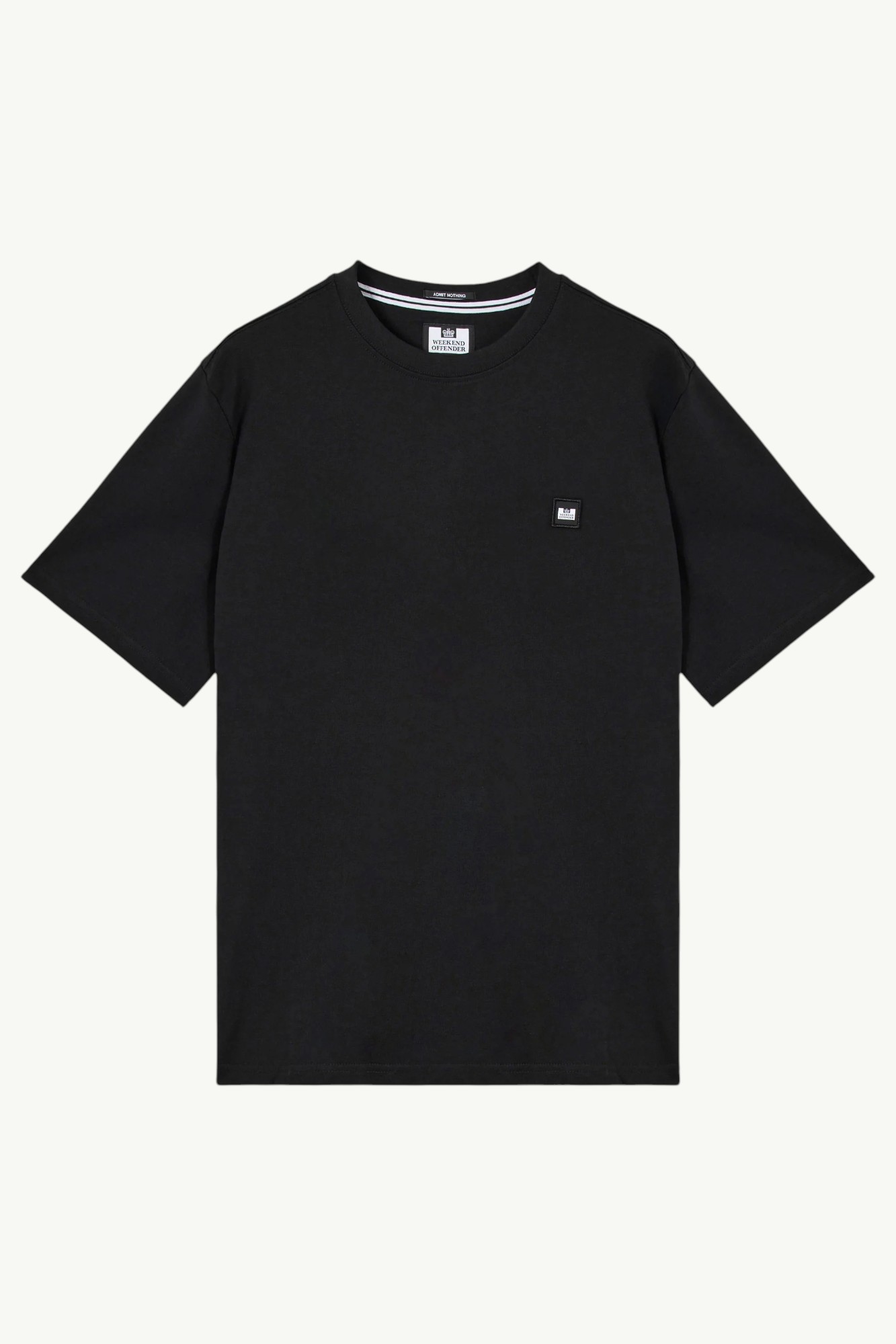 Weekend Offender Brooklands T-Shirt Black - TS1B01-BLACK