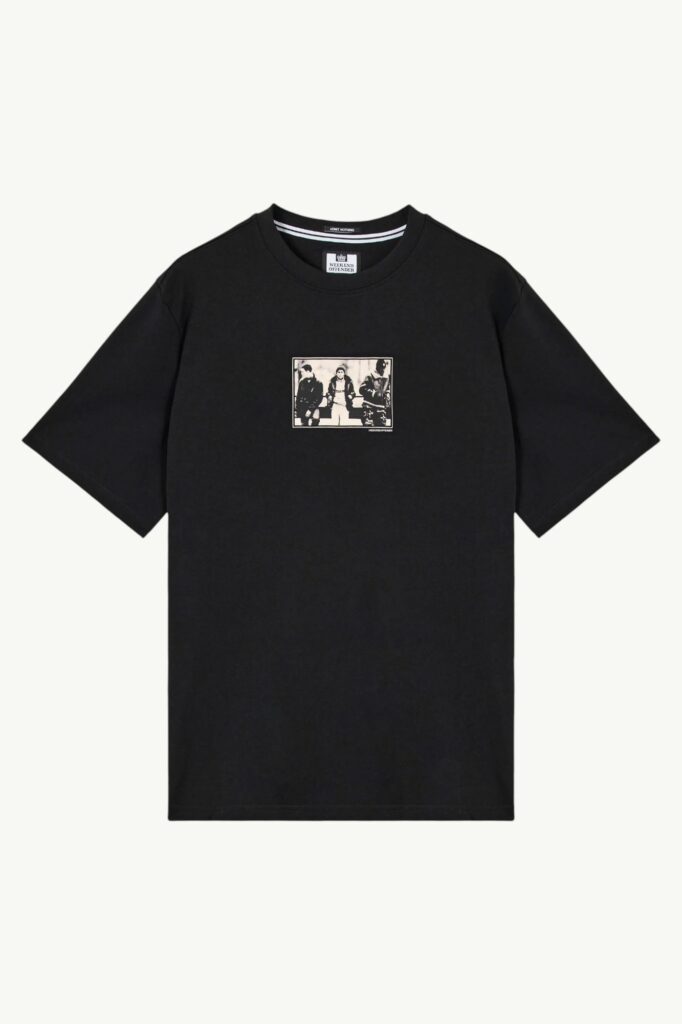 Weekend Offender Cite La Noe Graphic T-Shirt Black PT1B22-BLACK