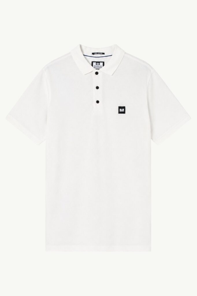 Weekend Offender Heathcote Polo Shirt Ghost - PO1B08-GHOST