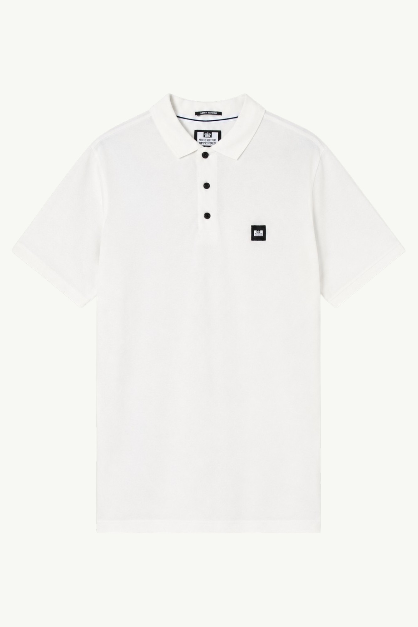 Weekend Offender Heathcote Polo Shirt Ghost - PO1B08-GHOST
