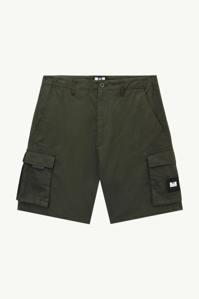Weekend Offender Mascia Cargo Short Black Forest Green ST1A02-BLAKFORE