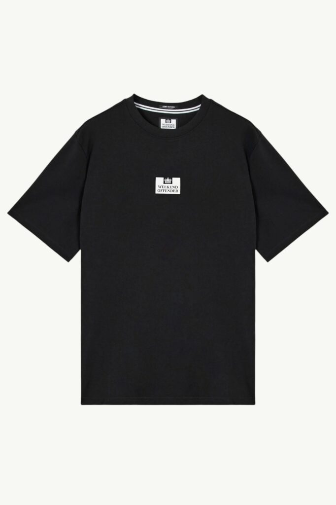 Weekend Offender Melita T-Shirt Black TS4B01-BLACK