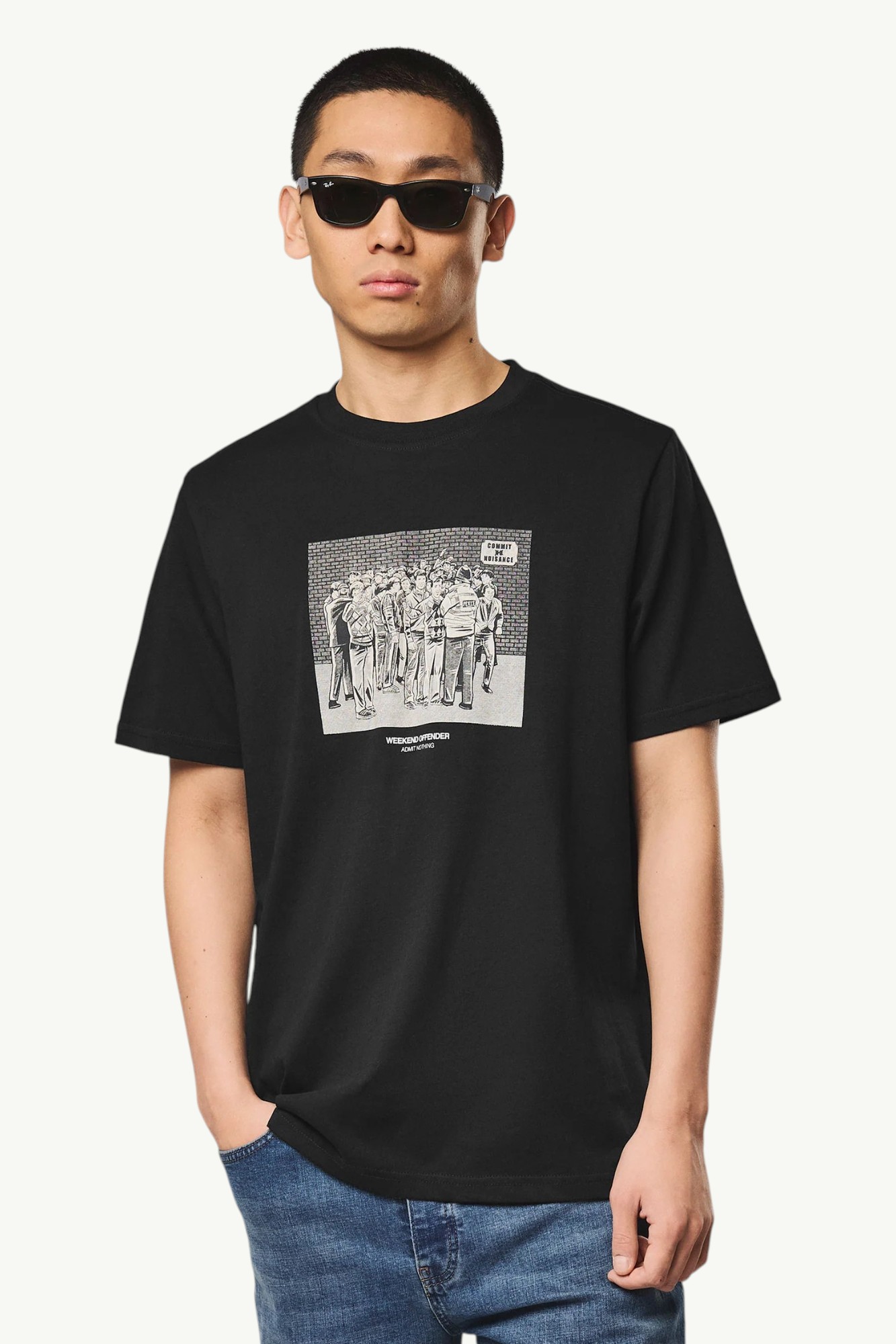 weekend-offender-nuisance-graphic-t-shirt-black-2 Weekend Offender Nuisance Graphic T-Shirt Black PT1B07-BLACK