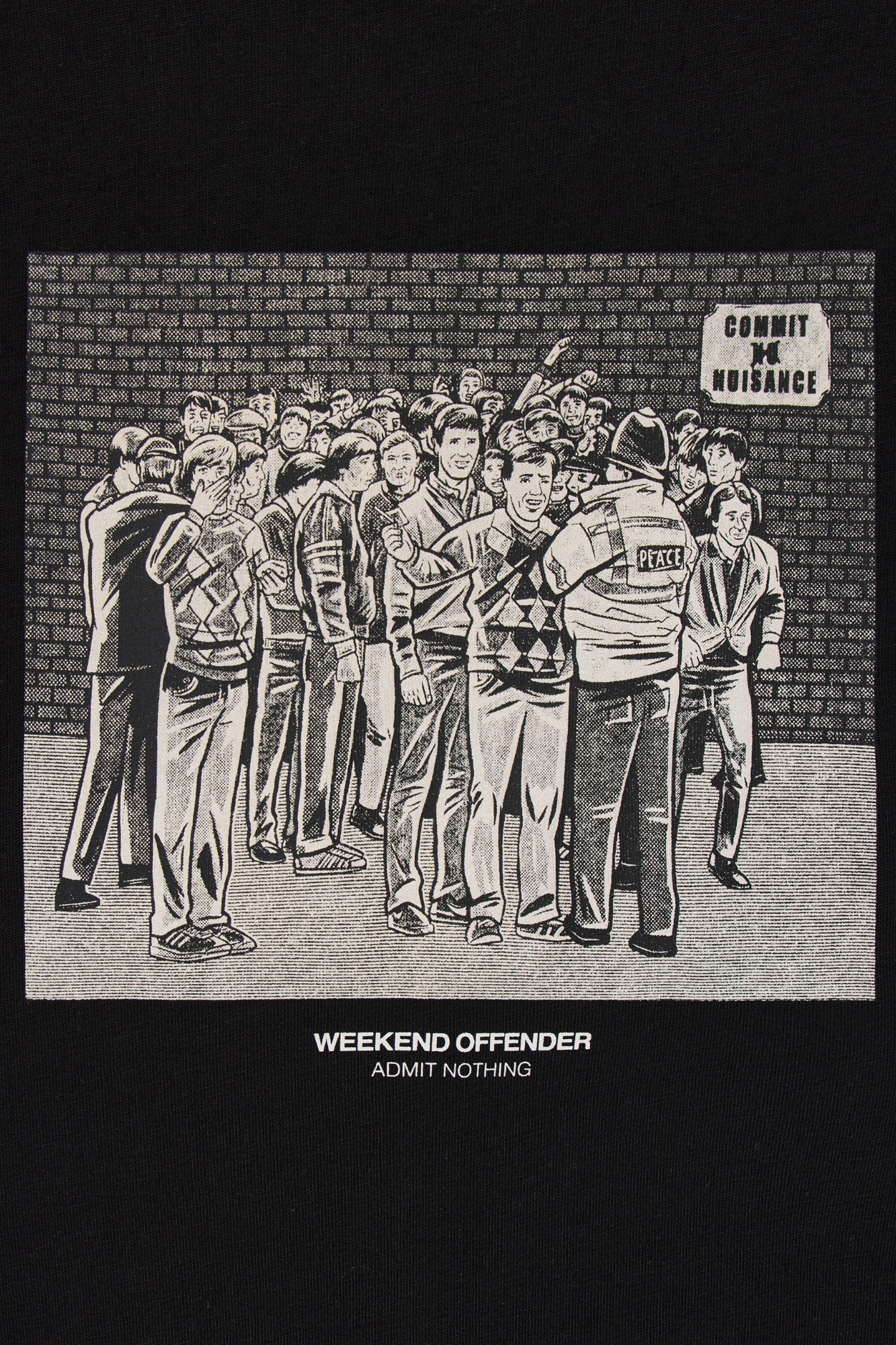 weekend-offender-nuisance-graphic-t-shirt-black-4 Weekend Offender Nuisance Graphic T-Shirt Black PT1B07-BLACK