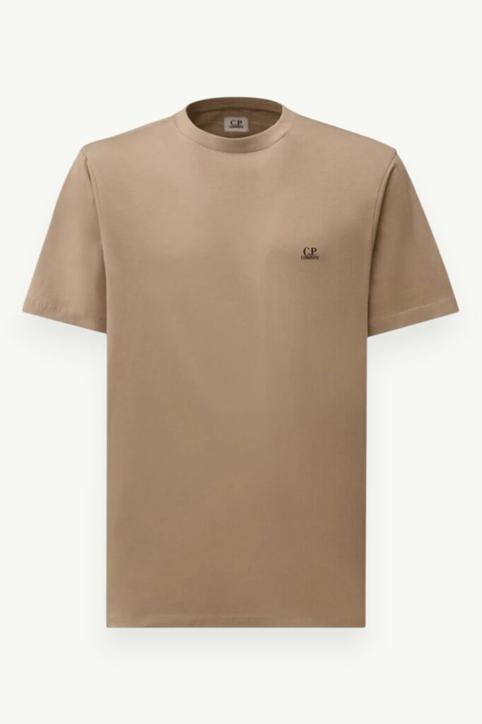 C.P. Company 30/1 Jersey Short Sleeve Goggle T-Shirt Dove - Grey - 20CMTS725A-005100W-904