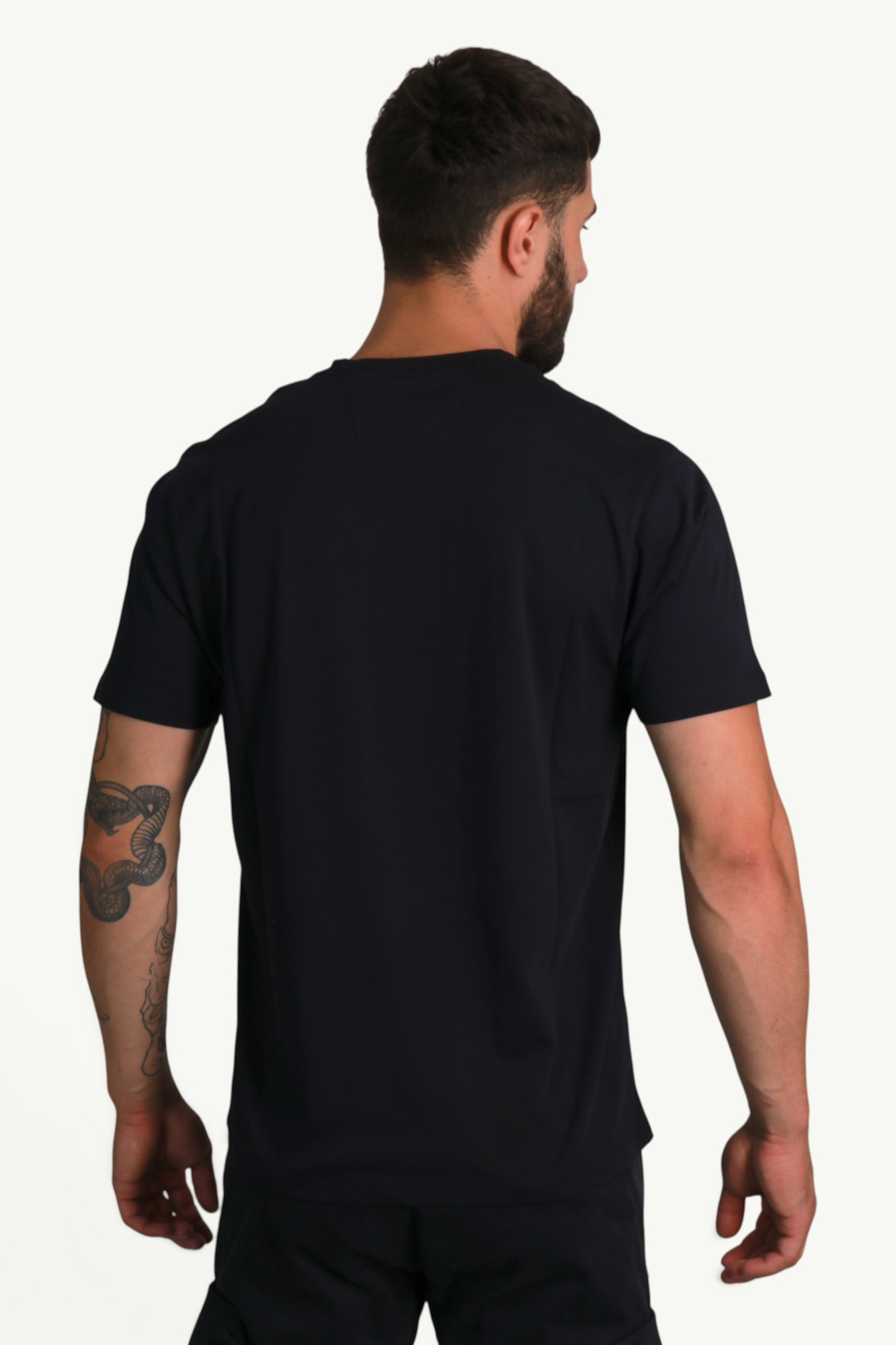 C.P. Company 30/1 Jersey Short Sleeve Printed T-Shirt Total Eclipse – Blue 20CMTS084A-005100W-888