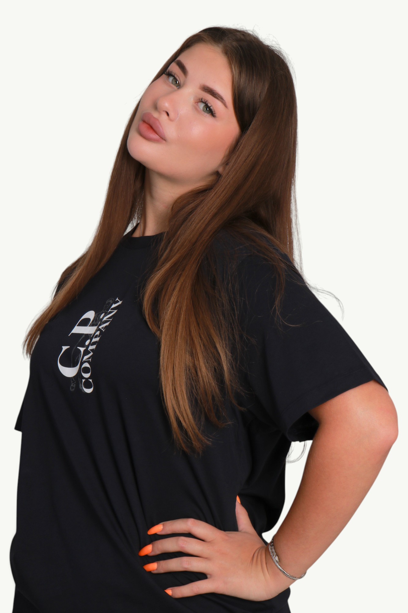 C.P. Company 30/1 Jersey Short Sleeve Printed T-Shirt Total Eclipse – Blue 20CMTS084A-005100W-888