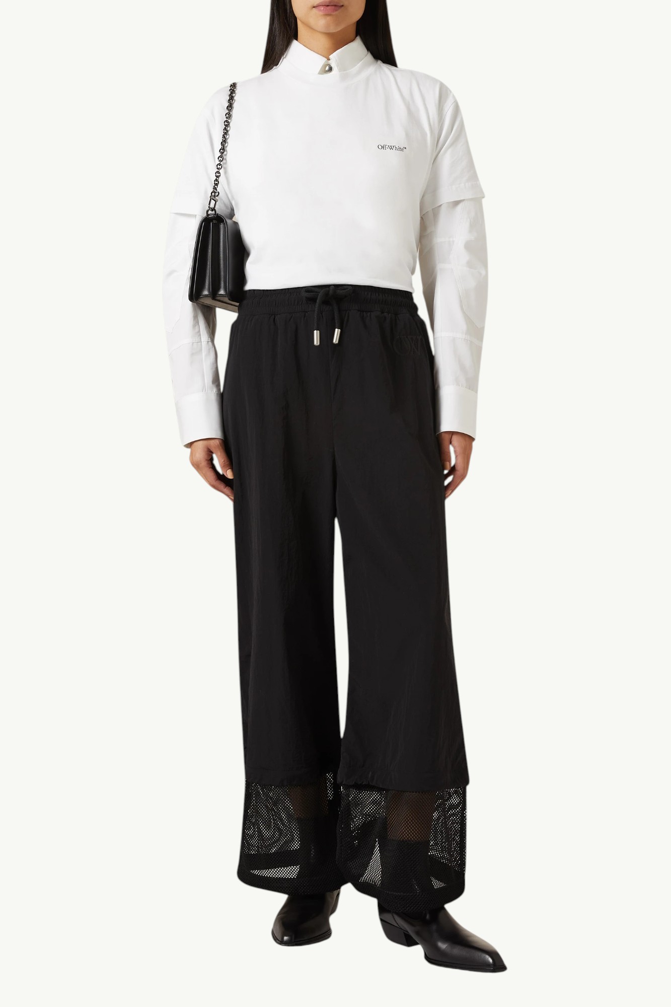 off-white-xray-arrow-cotton-t-shirt-white-owaa089s24jer001-4 Off-White Xray Arrow Cotton T-Shirt White - OWAA089S24JER001