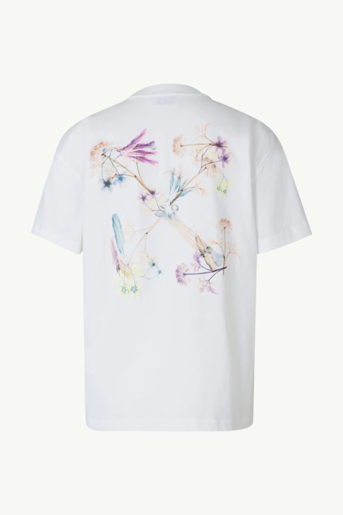 Off-White Xray Arrow Cotton T-Shirt White - OWAA089S24JER001