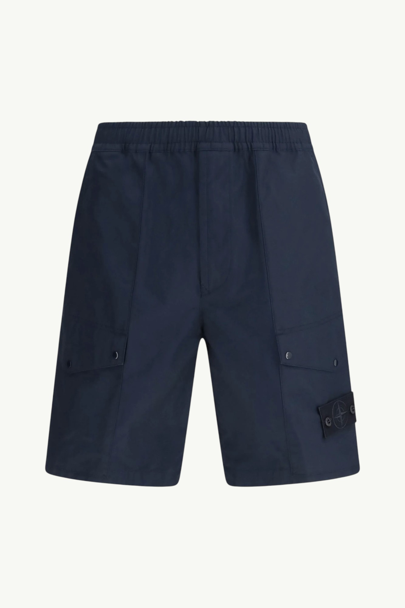 Stone Island Ghost Windproof And Breathable Comfort-fit Cargo Chorts Navy - L1S15L100004