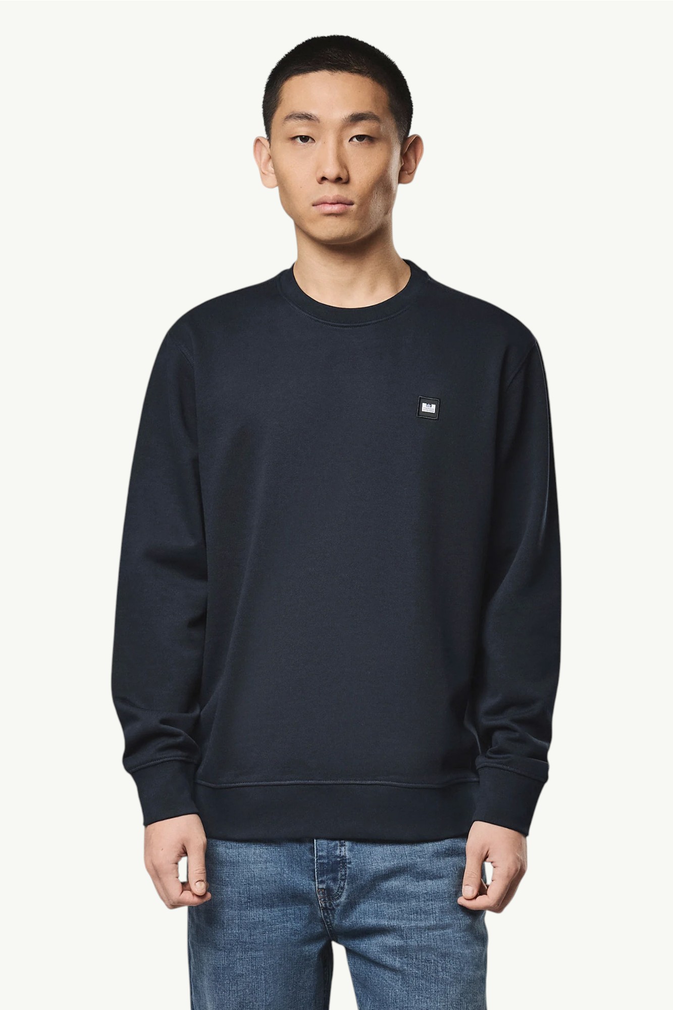 weekend-offender-ferrer-sweatshirt-navy-2 Weekend Offender Ferrer Sweatshirt Navy- SW1B12-NAVY