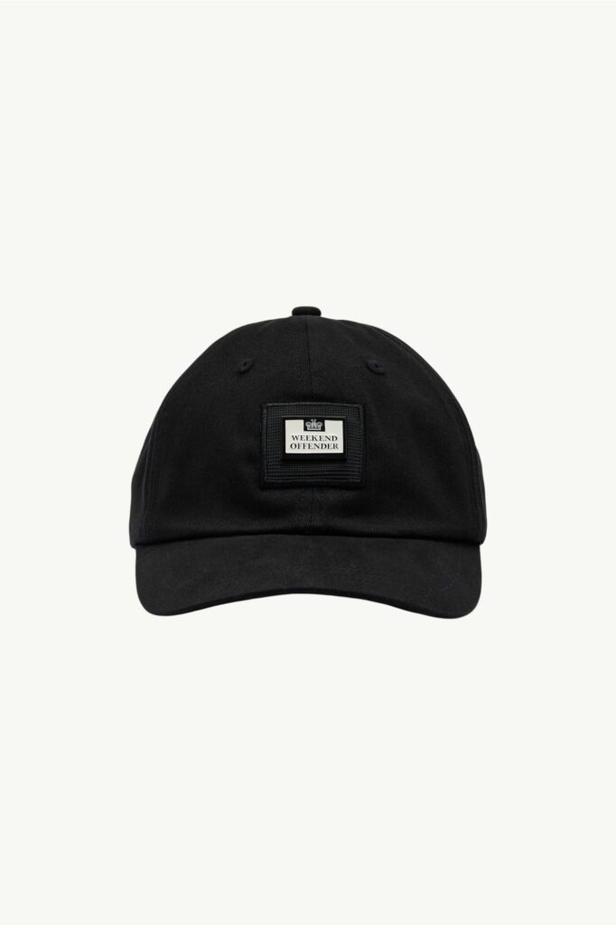 Weekend Offender Louis Baseball Cap Black - ACSS2315-BLACK-ONESIZE