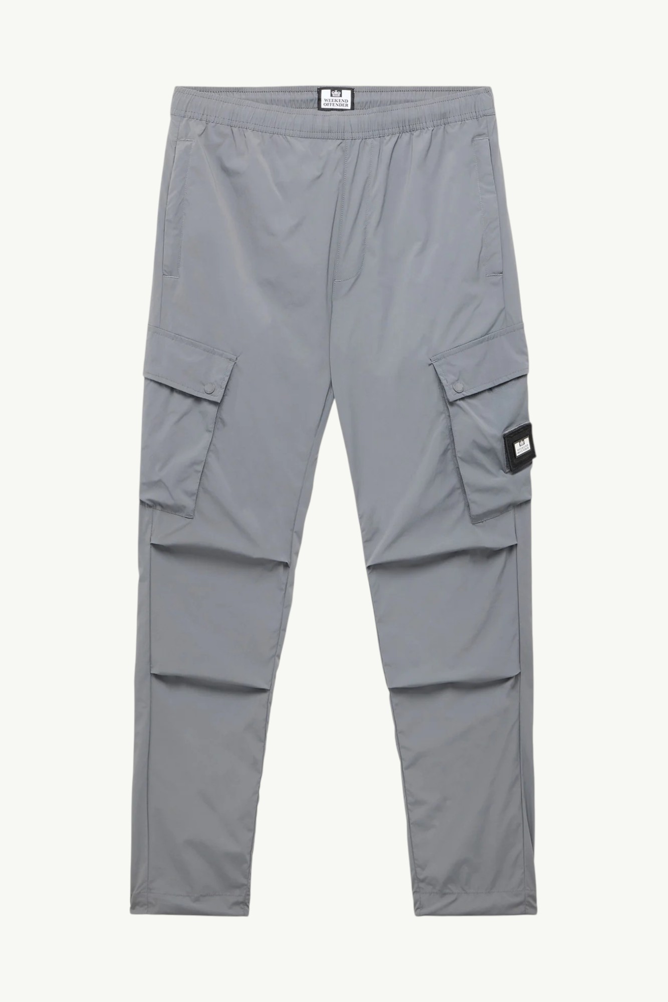 Weekend Offender Zanardi Relaxed Technical Pants Zinc - WPAW2407-ZINC