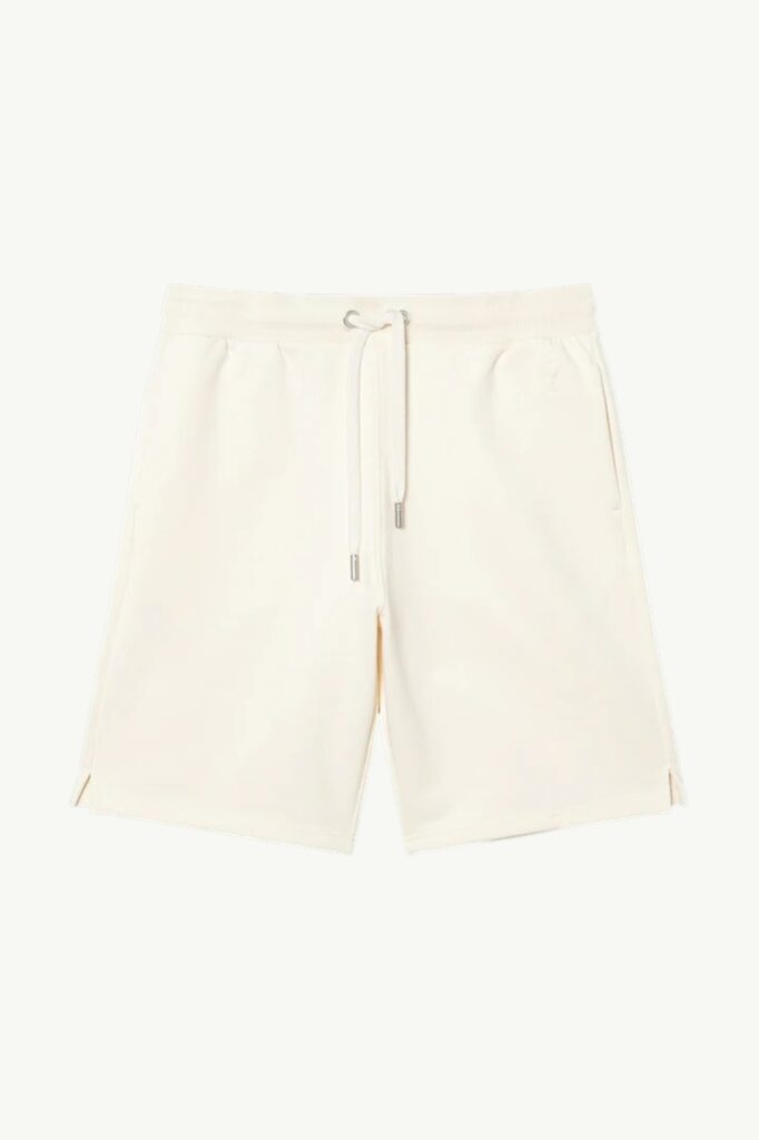 AMI Paris Coton Ami De Coeur Short Cream - HSO803-747-136