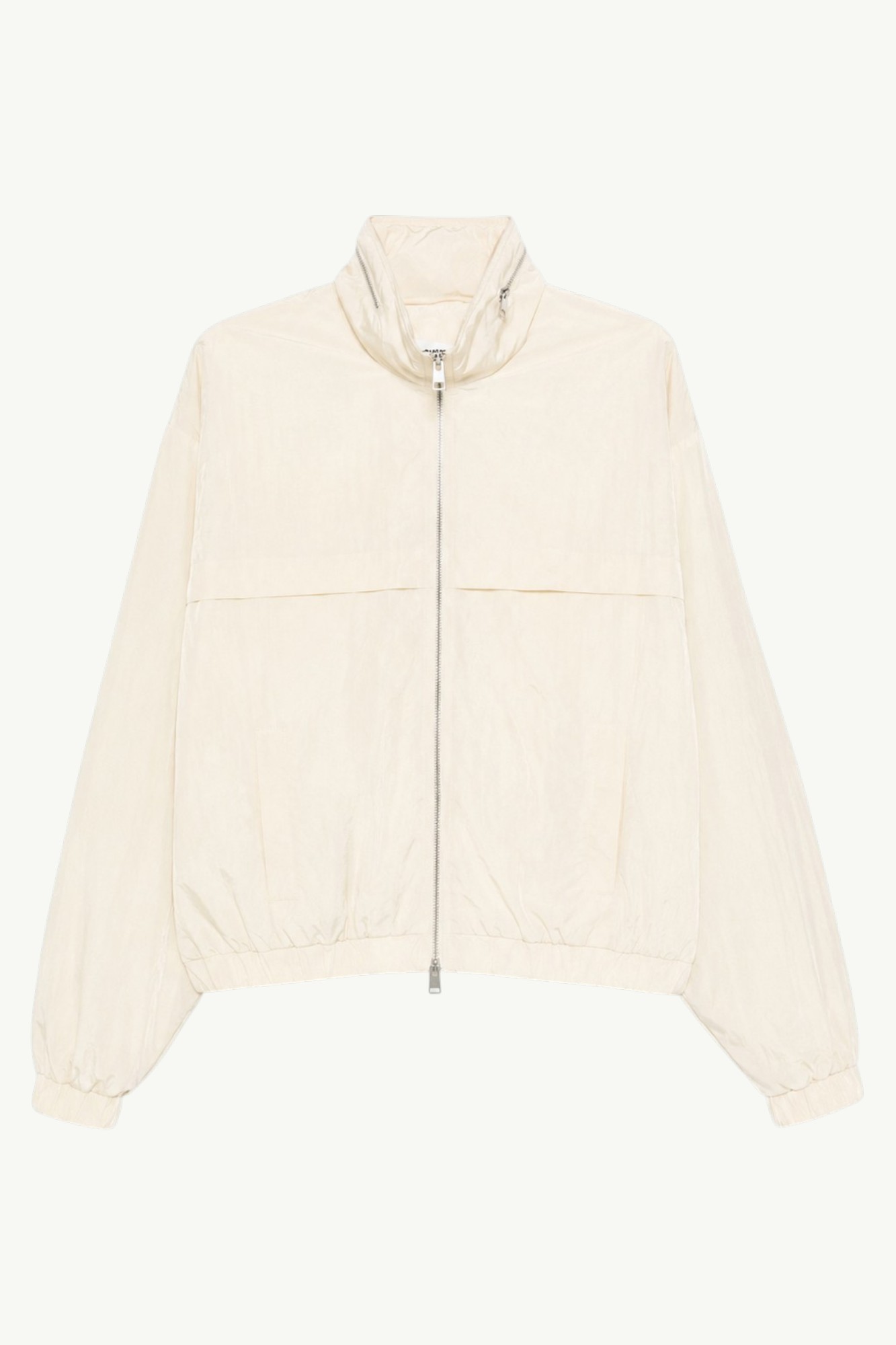 AMI Paris Coupe De Coton Et Nylon Jacket Cream - HJK828-PA0117-136