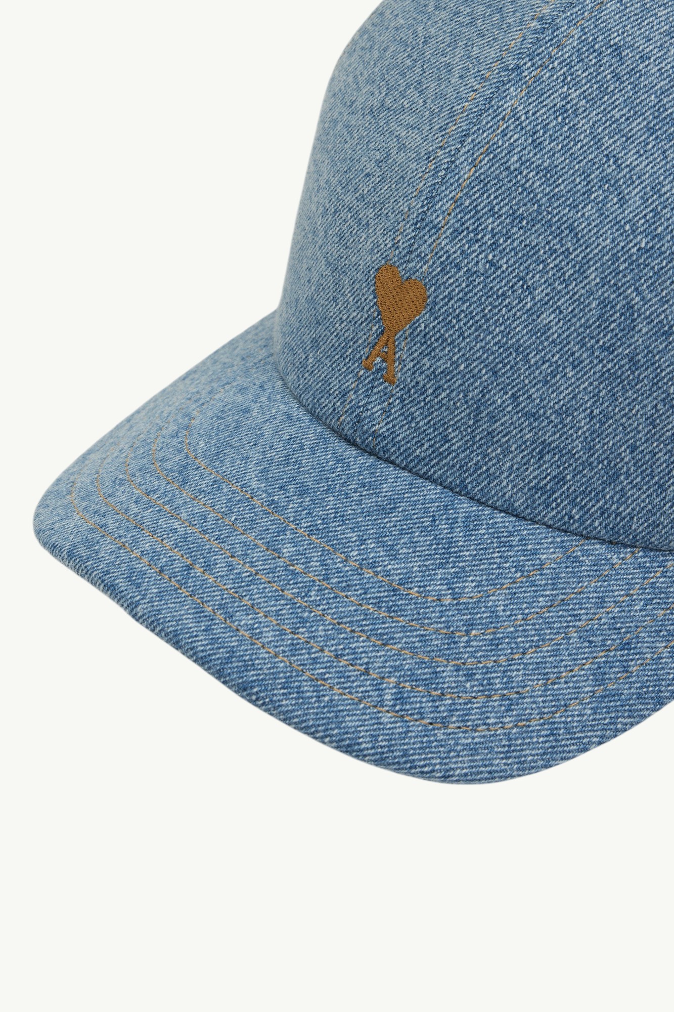 ami-paris-denim-with-coeur-cap-blue-ucp264-de0046-480-6 AMI Paris Denim With Coeur Cap Blue - UCP264-DE0046-480