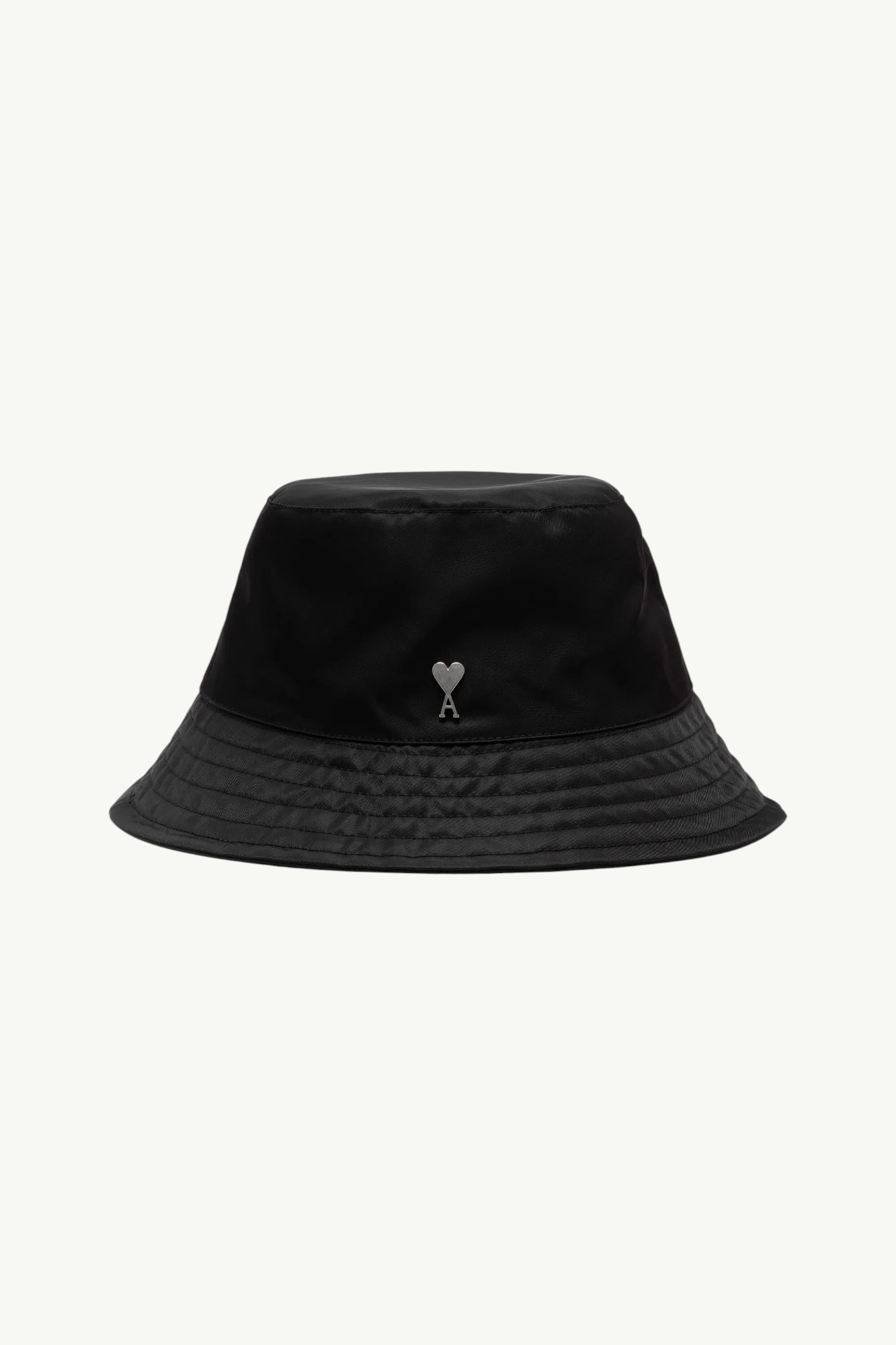 AMI Paris Logo Bucket Hat Black - UHA671-PA0037-001