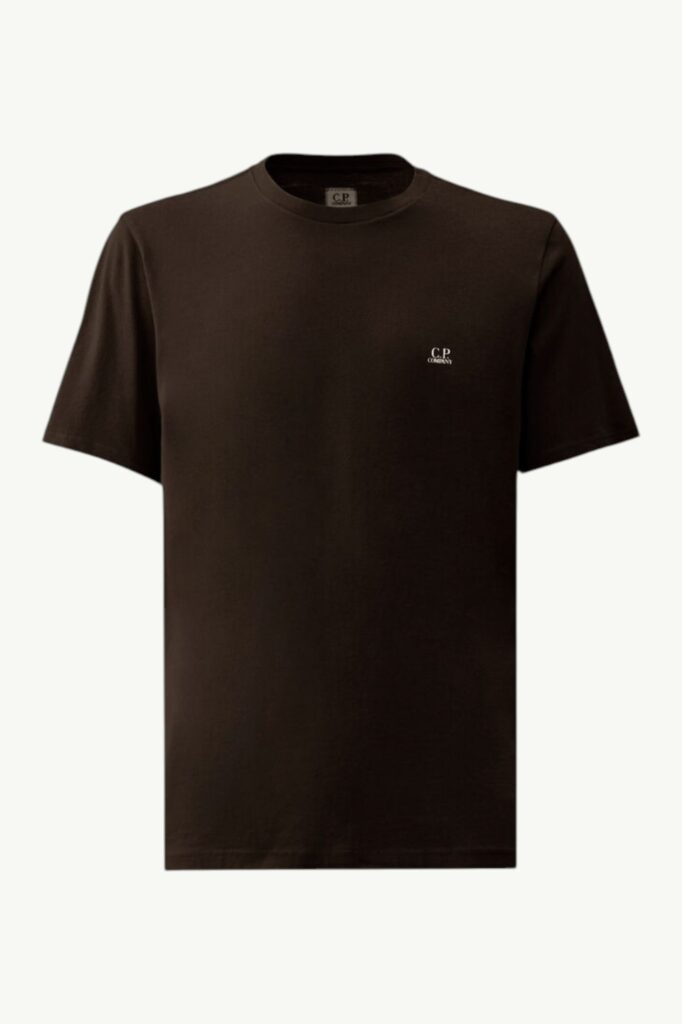 C.P. Company 30/1 Jersey Short Sleeve Goggle T-Shirt Black- арт. RCCMTS725A-005100W-999