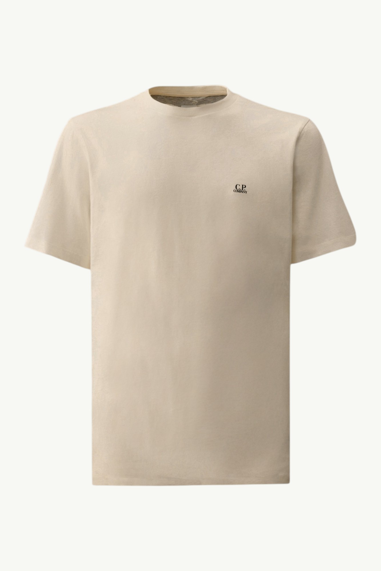 C.P. Company 30/1 Jersey Short Sleeve Goggle T-Shirt Gauze White RCCMTS725A-005100W-103