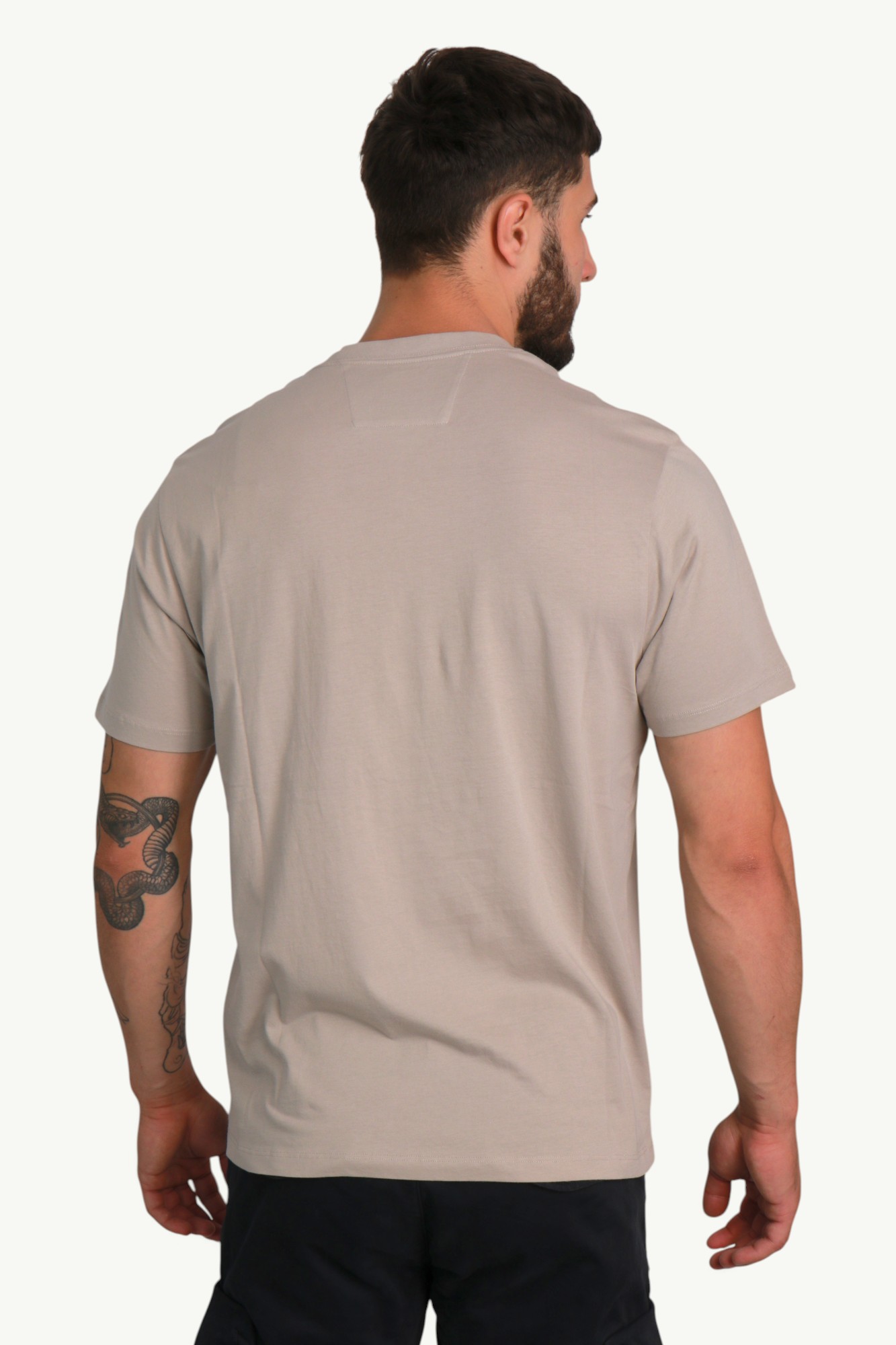 cp-company-30-1-jersey-short-sleeve-logo-label-t-shirt-dove-grey-20cmts723a005100w904-5 C.P. Company 30/1 Jersey Short Sleeve Logo Label T-Shirt Dove Grey 20CMTS723A-005100W-904